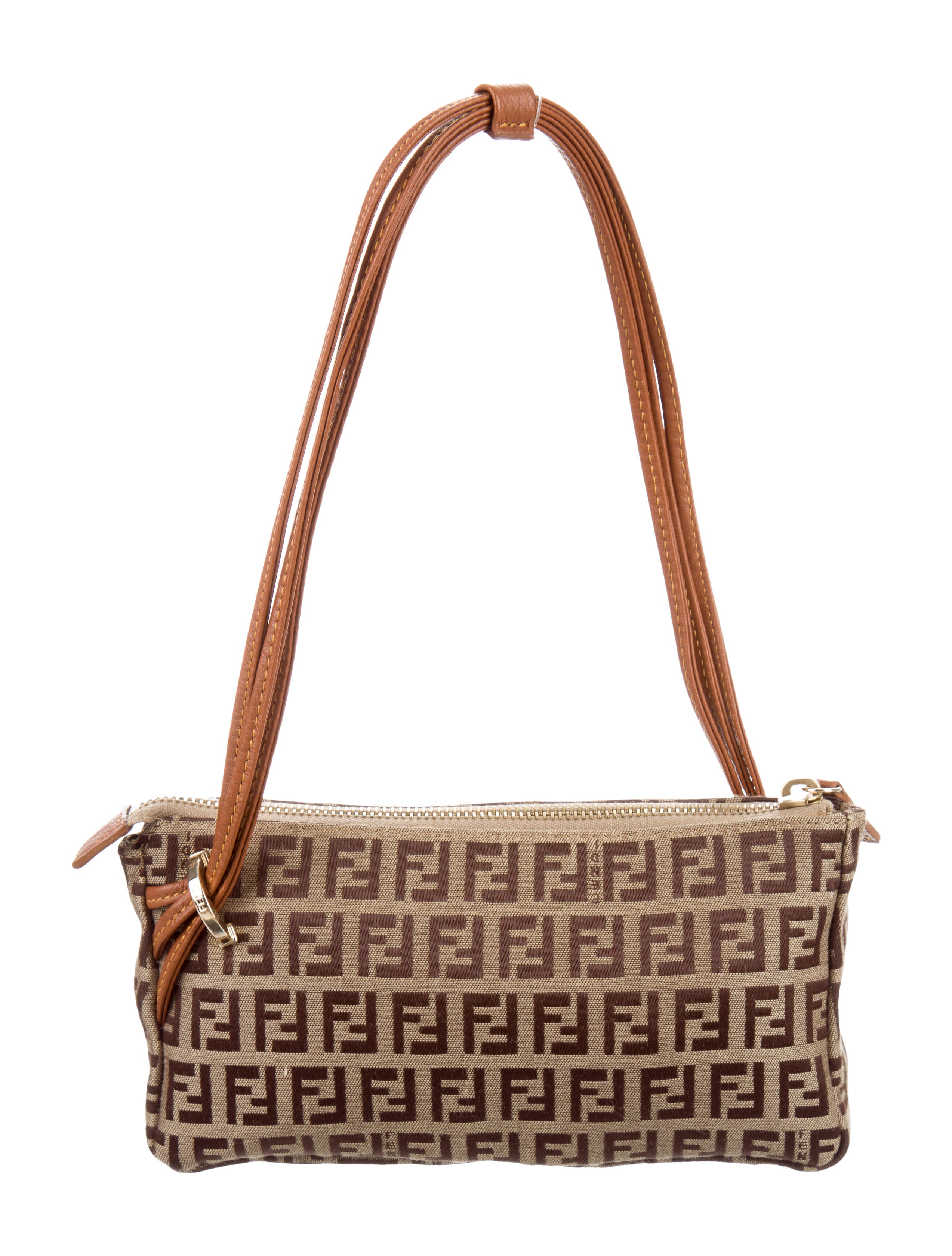 Fendi Small Zucchino Print Shoulder Bag Handbags FEN52442 The