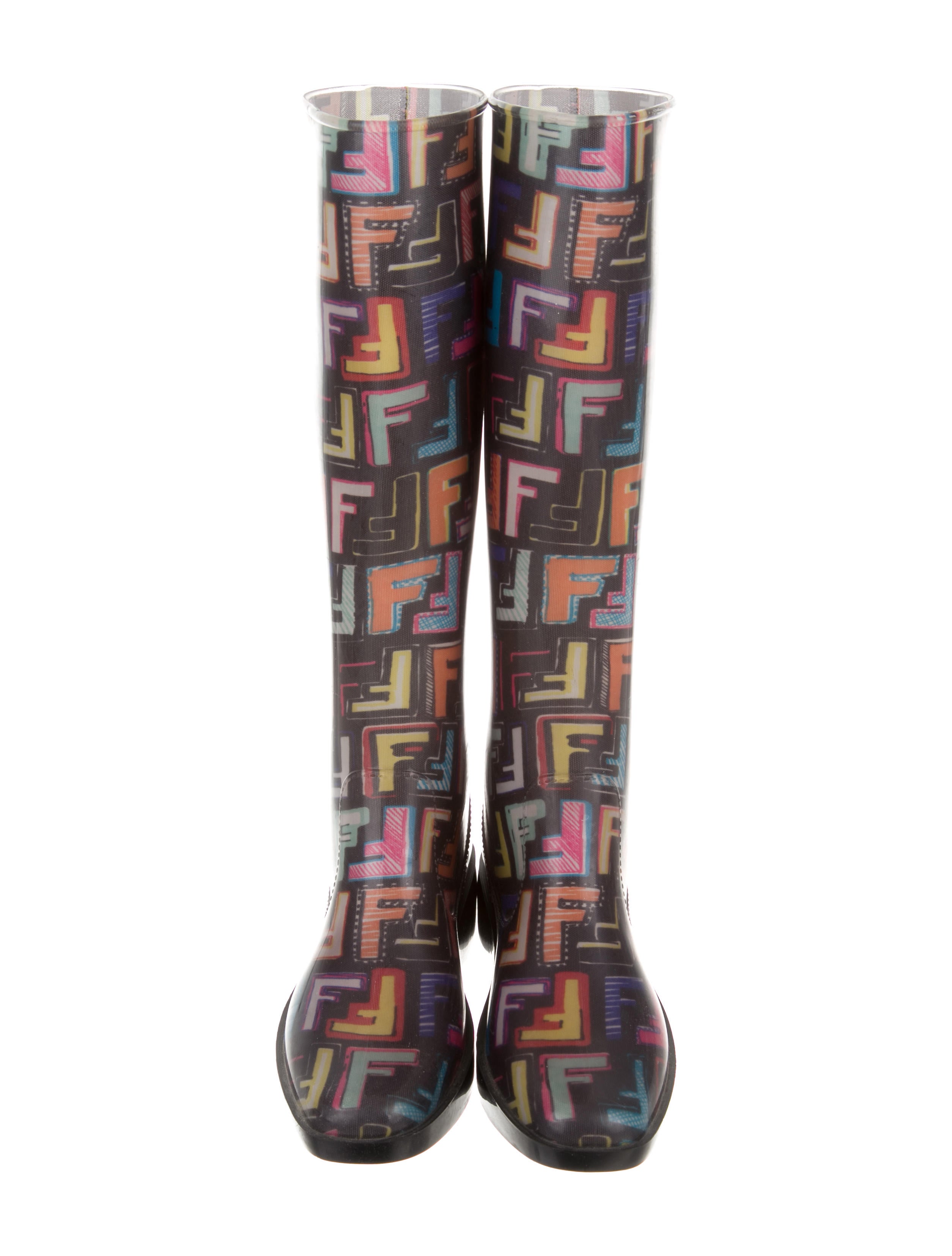 fendi rain boots