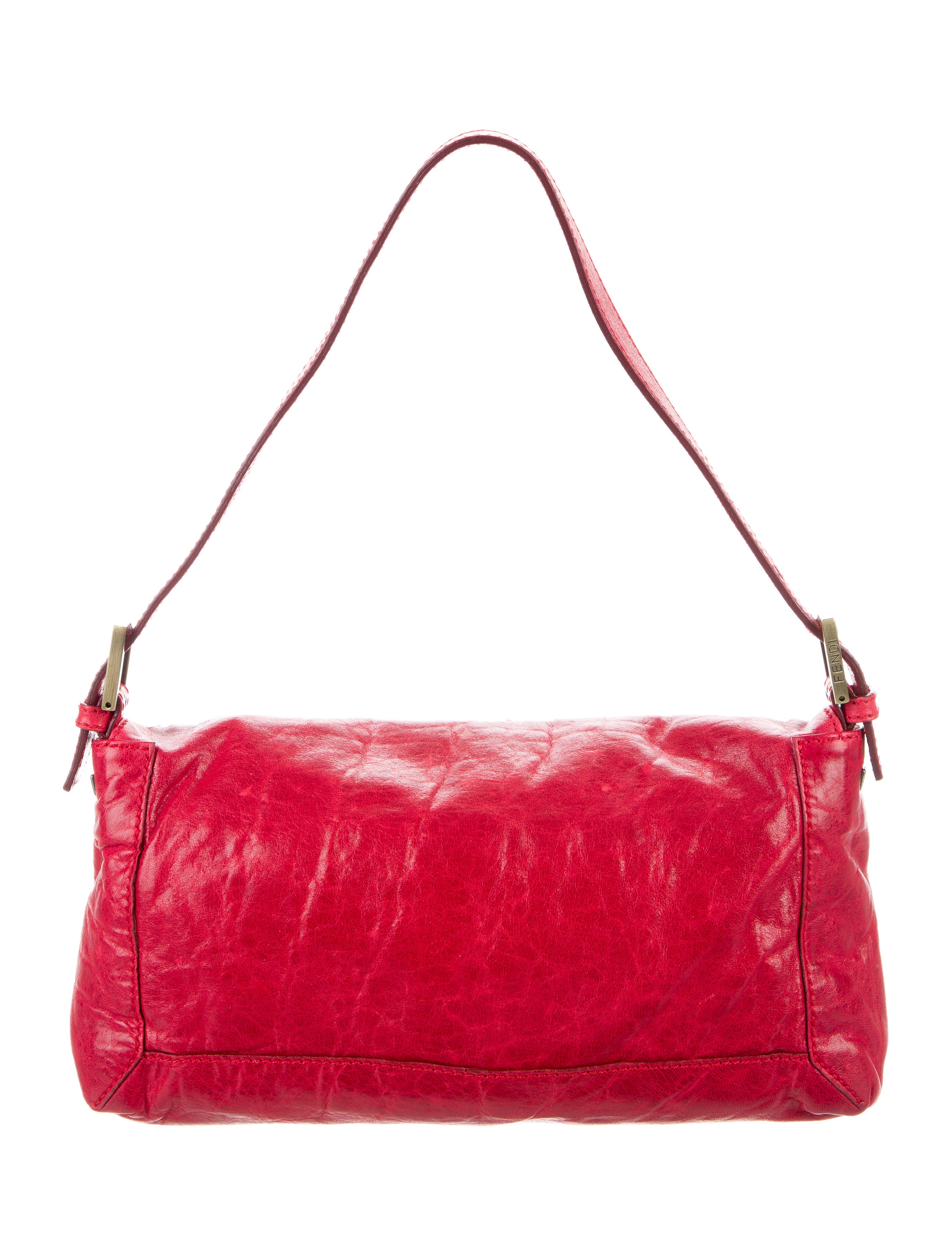 Fendi Leather Crossbody Bag Handbags FEN57281 The RealReal