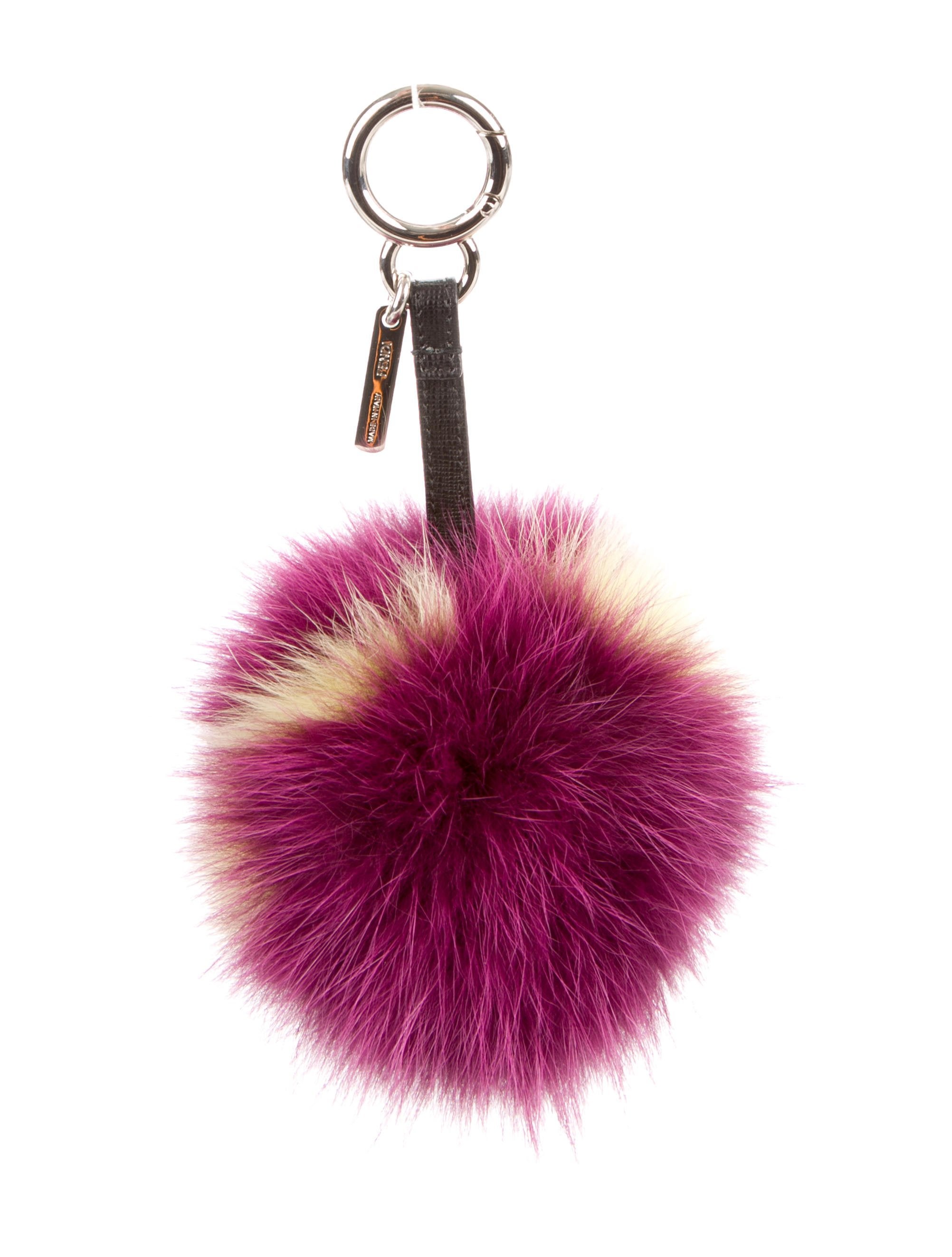 pom accessory bag fur pom Pom  FEN59372  Bag  Fur Pom Accessories The Charm  Fendi