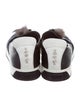 Fendi Fur-Trimmed Monster Slip-On Sneakers
