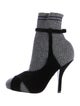 Fendi 2017 Suede Sock Booties