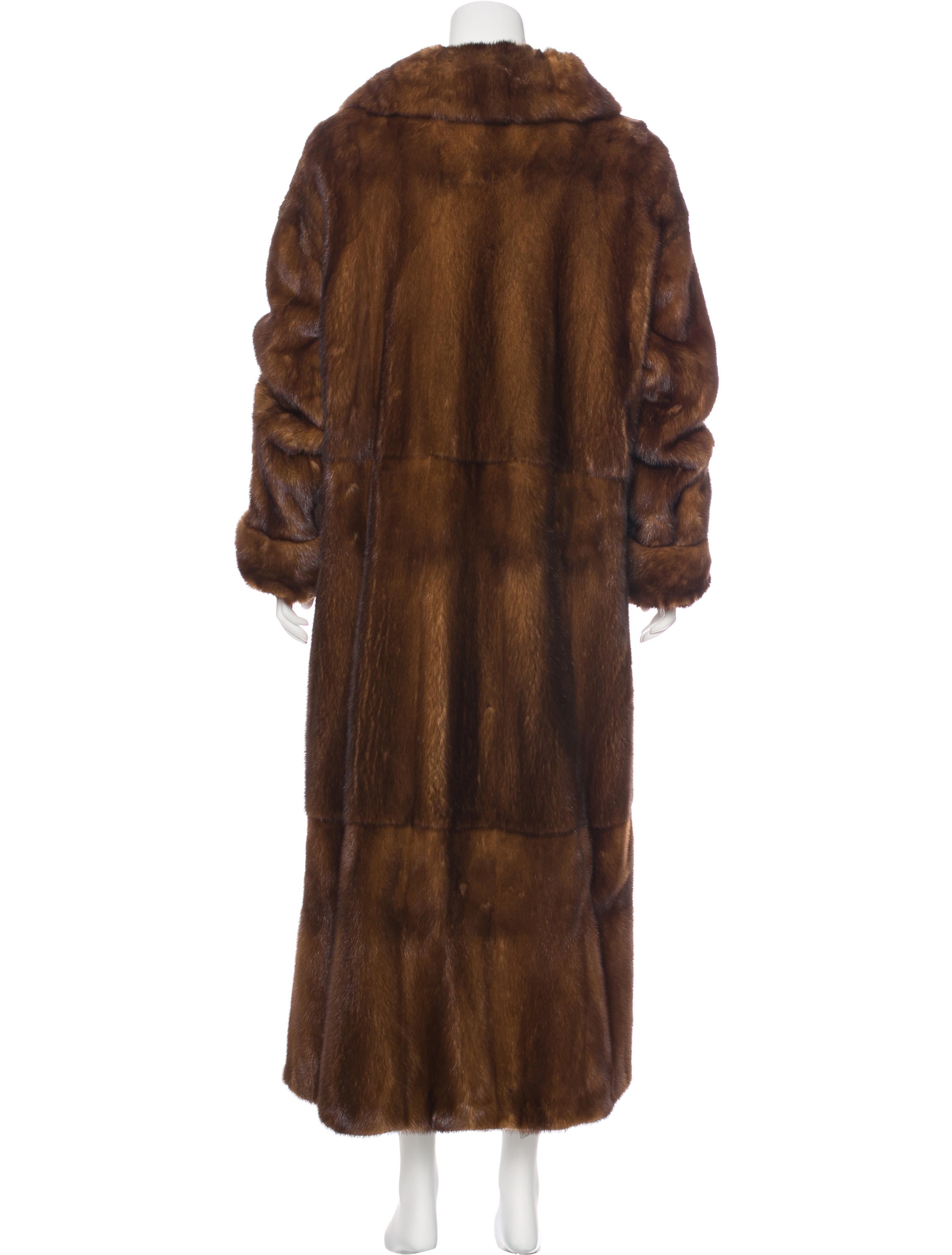 Fendi Vintage Mink Coat - Brown Coats, Clothing - FEN75299 | The
