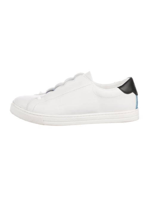 Fendi Scalloped Slip-On Sneakers