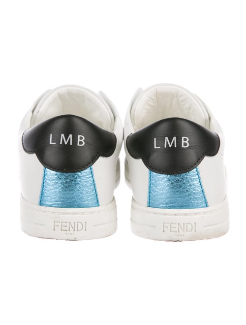 Fendi Scalloped Slip-On Sneakers