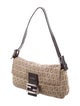Fendi Canvas Zucca Baguette