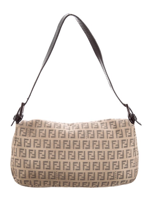 Fendi Canvas Zucca Baguette