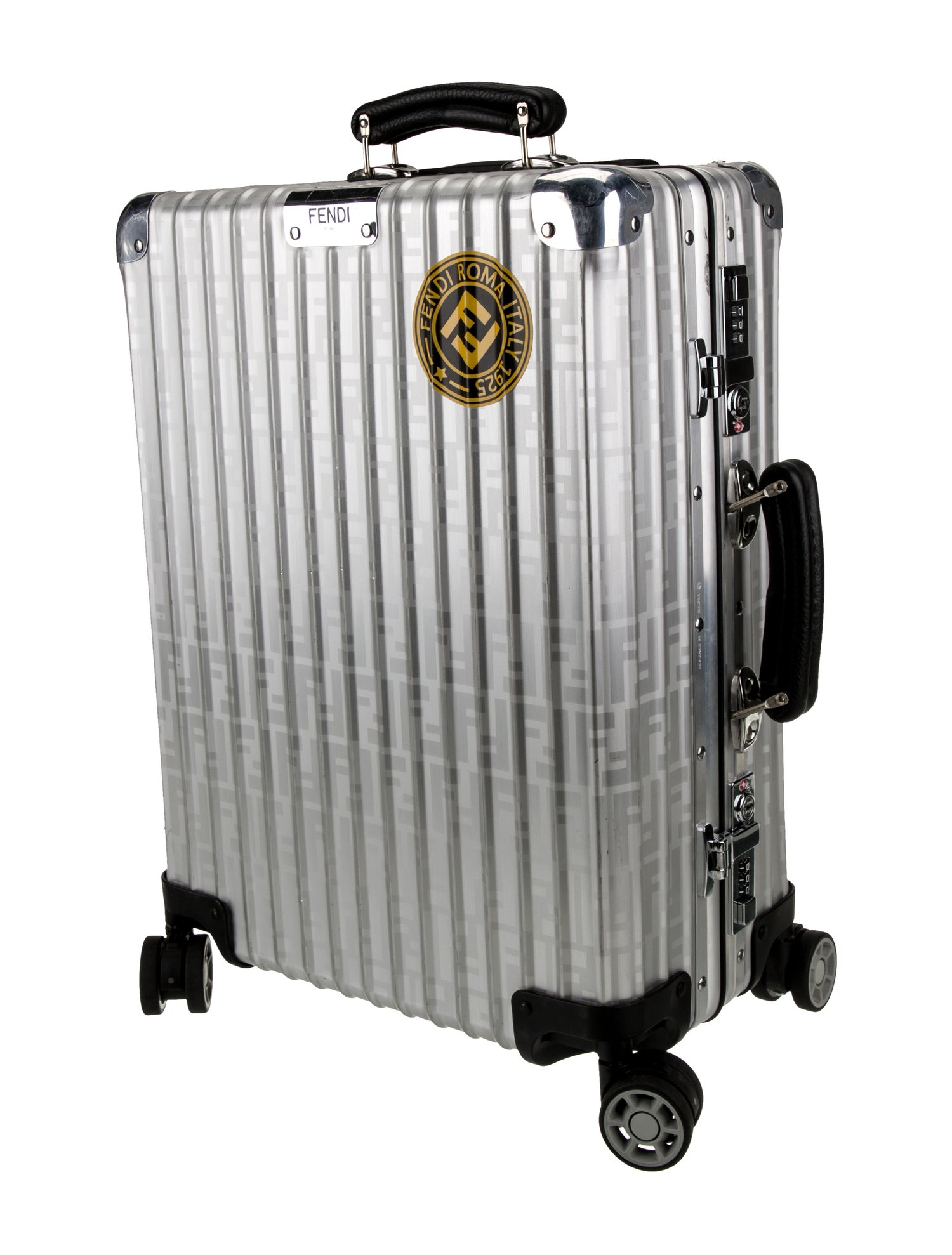 Fendi x Rimowa Aluminum Suitcase