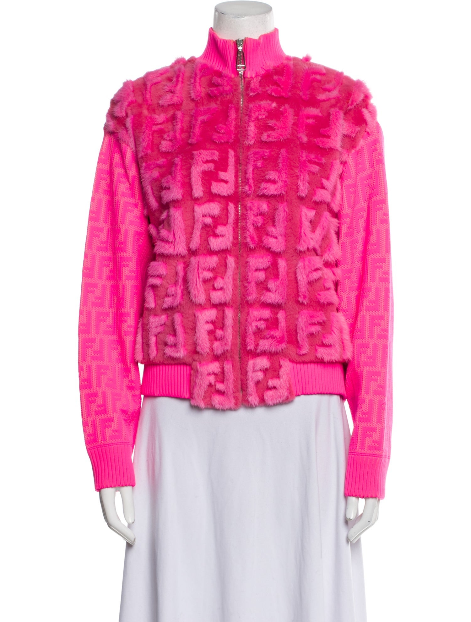 FENDI ジャケット　美品 Fendi x Nicki Minaj 2019 Fur Fur Jacket - Pink Jackets, Clothing