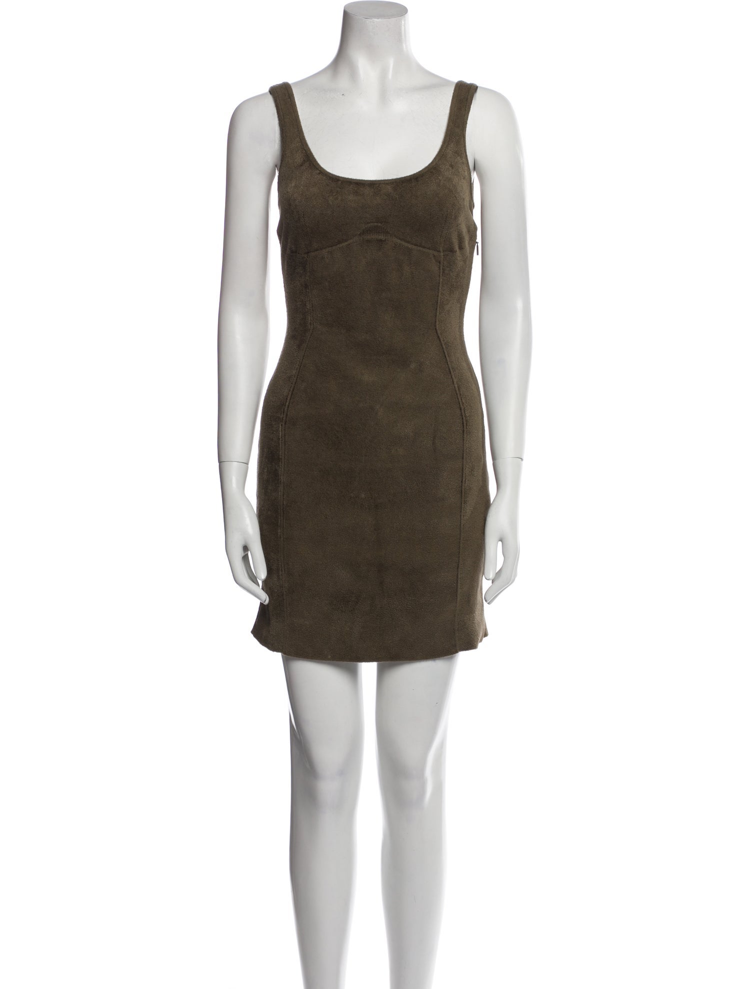 Fendi x Skims Scoop Neck Mini Dress