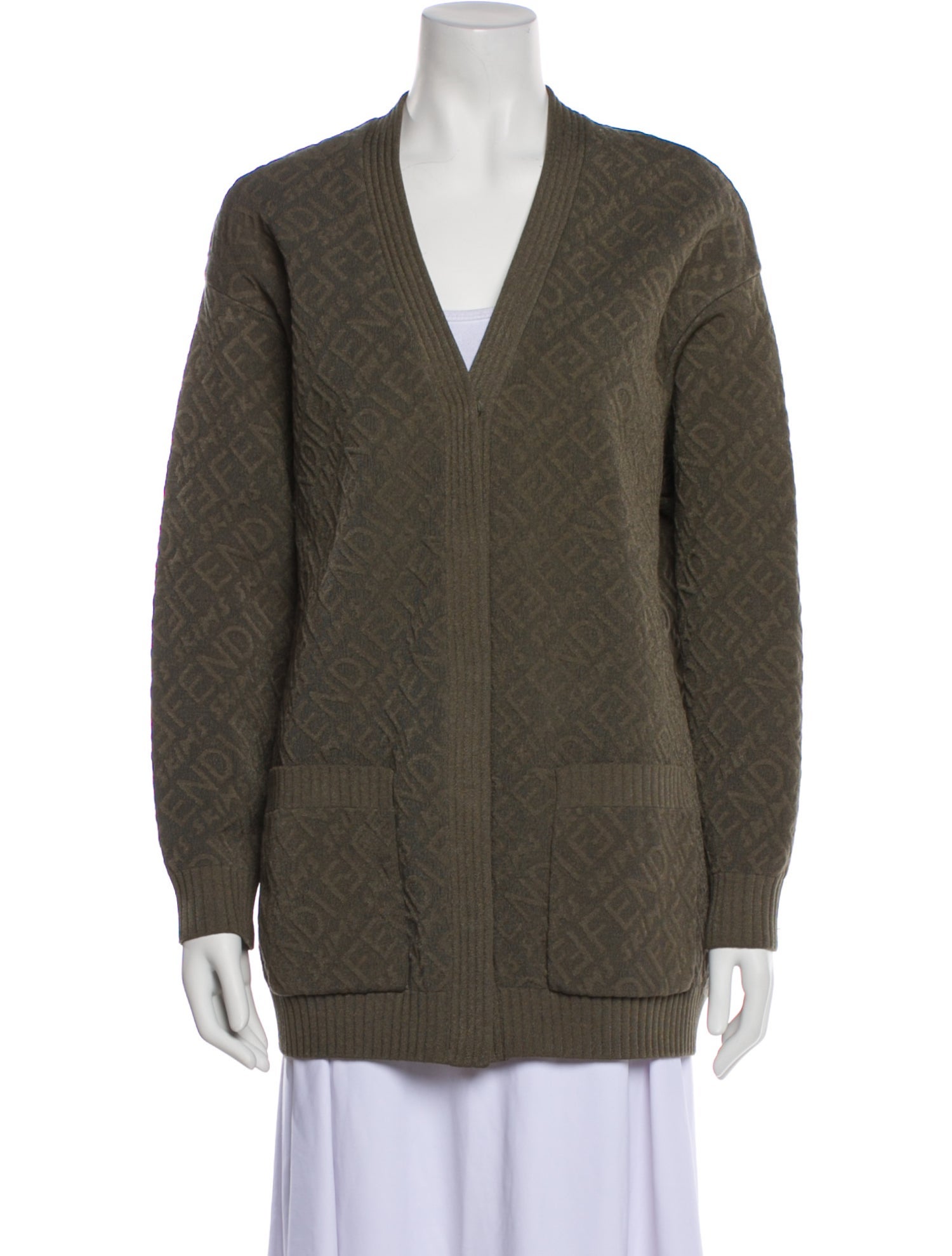 Fendi x Skims V-Neck Sweater