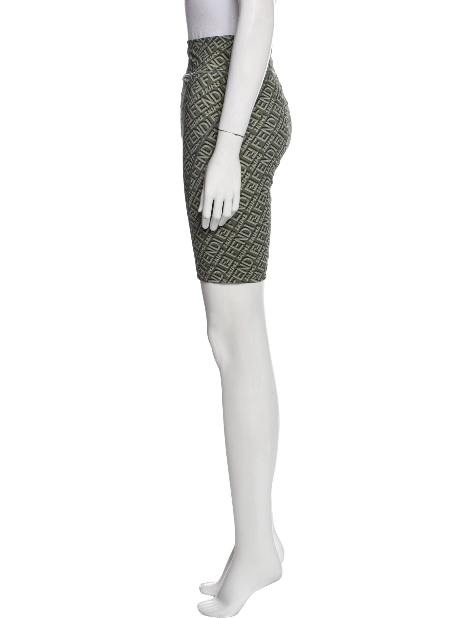 Fendi x Skims Printed Knee-Length Shorts w/ Tags