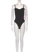 Fendi x Skims Nylon Square Neckline Romper