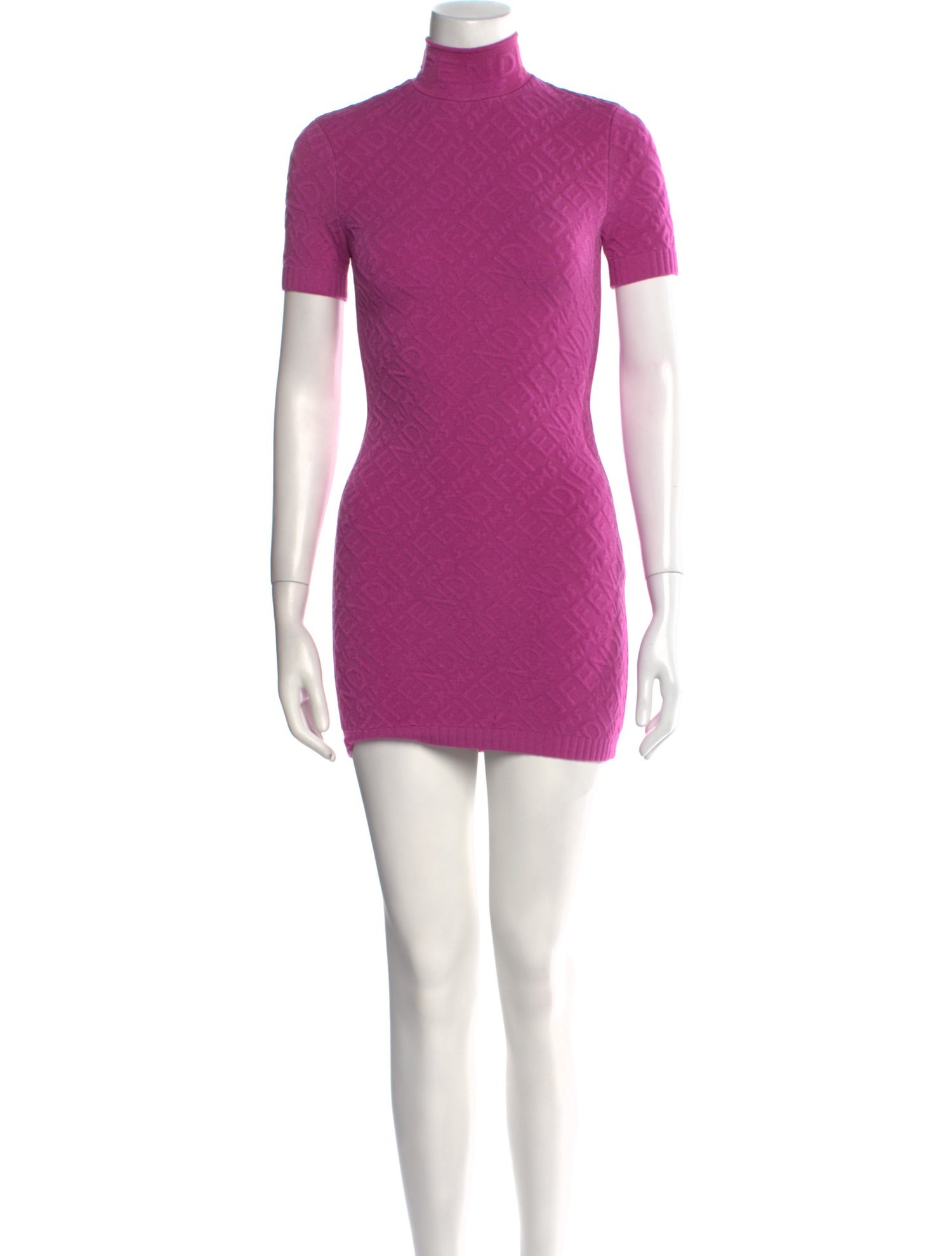 Fendi x Skims Wool Mini Dress