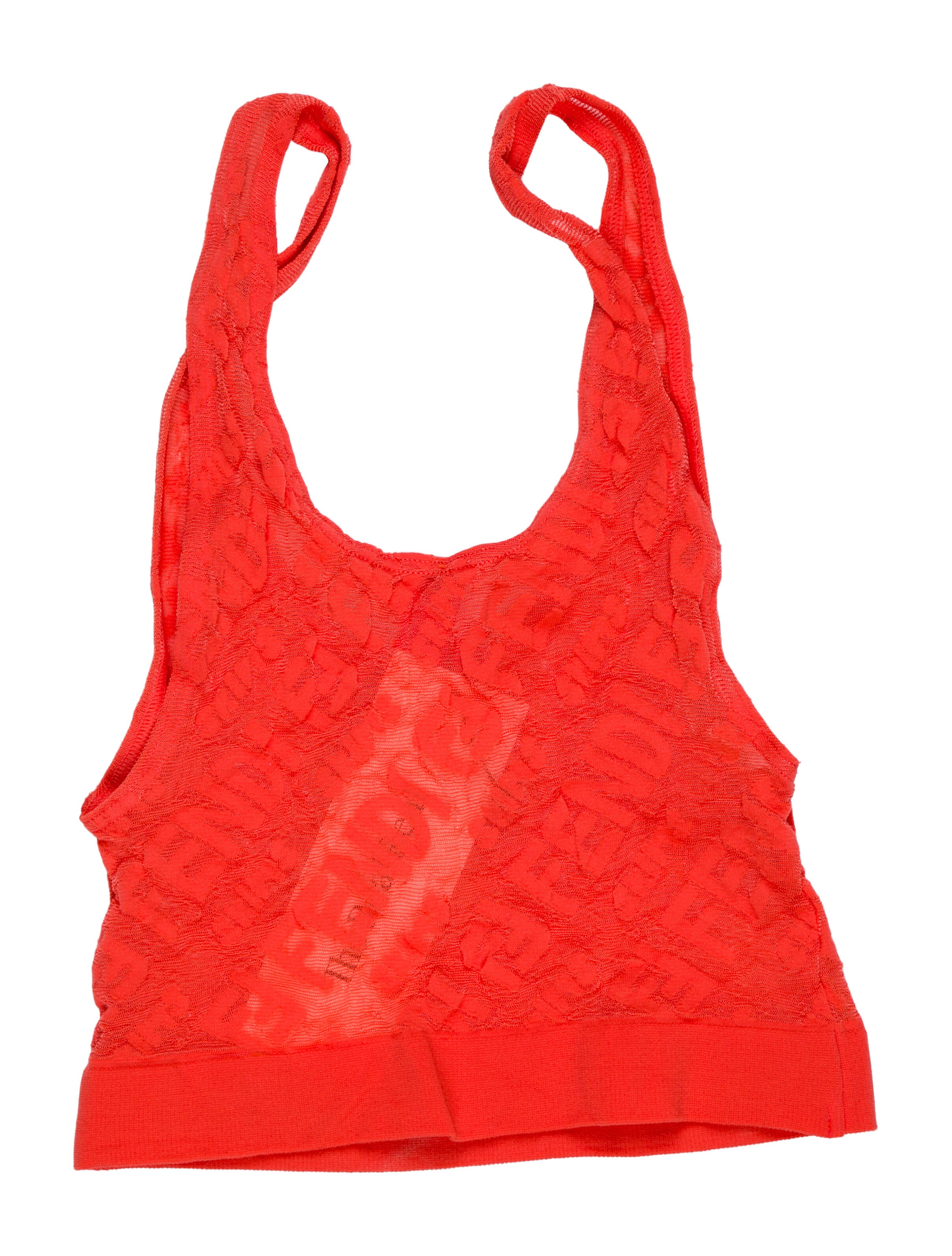 Fendi x Skims Hosiery Bralette w/Tags