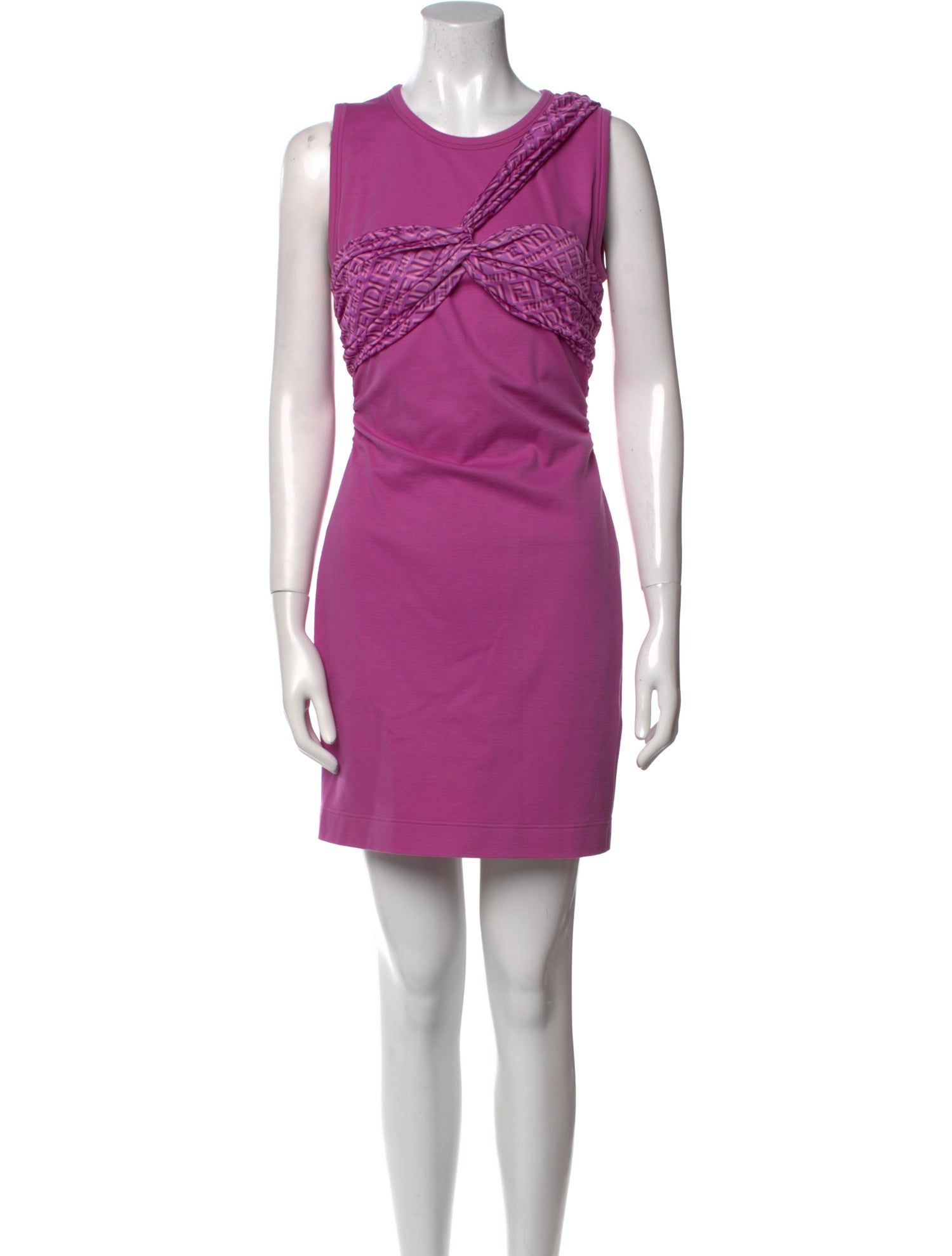 Fendi x Skims Virgin Wool Mini Dress