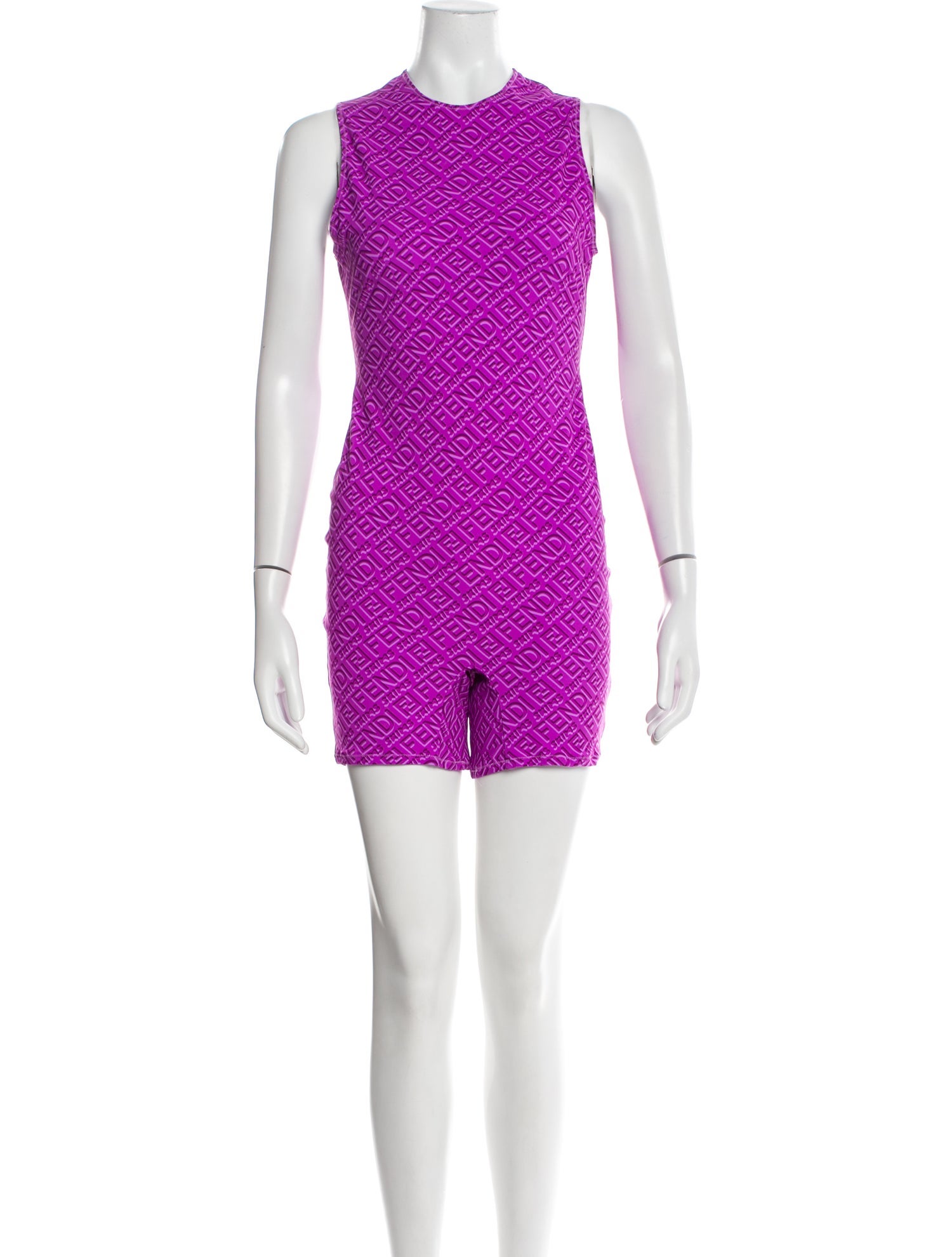 Fendi x Skims Crew Neck Romper