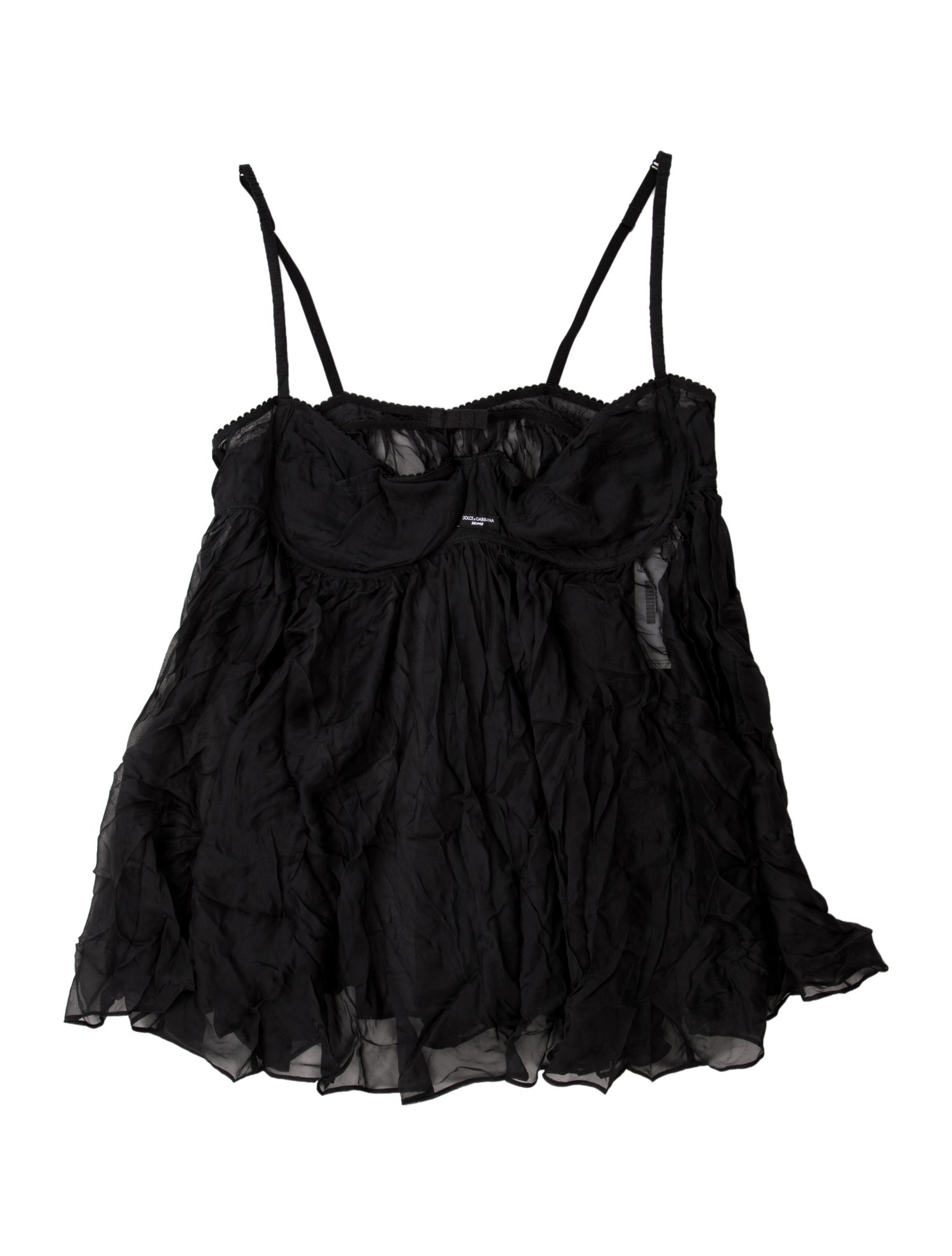 Fendi x Skims Square Neckline Sleeveless Blouse