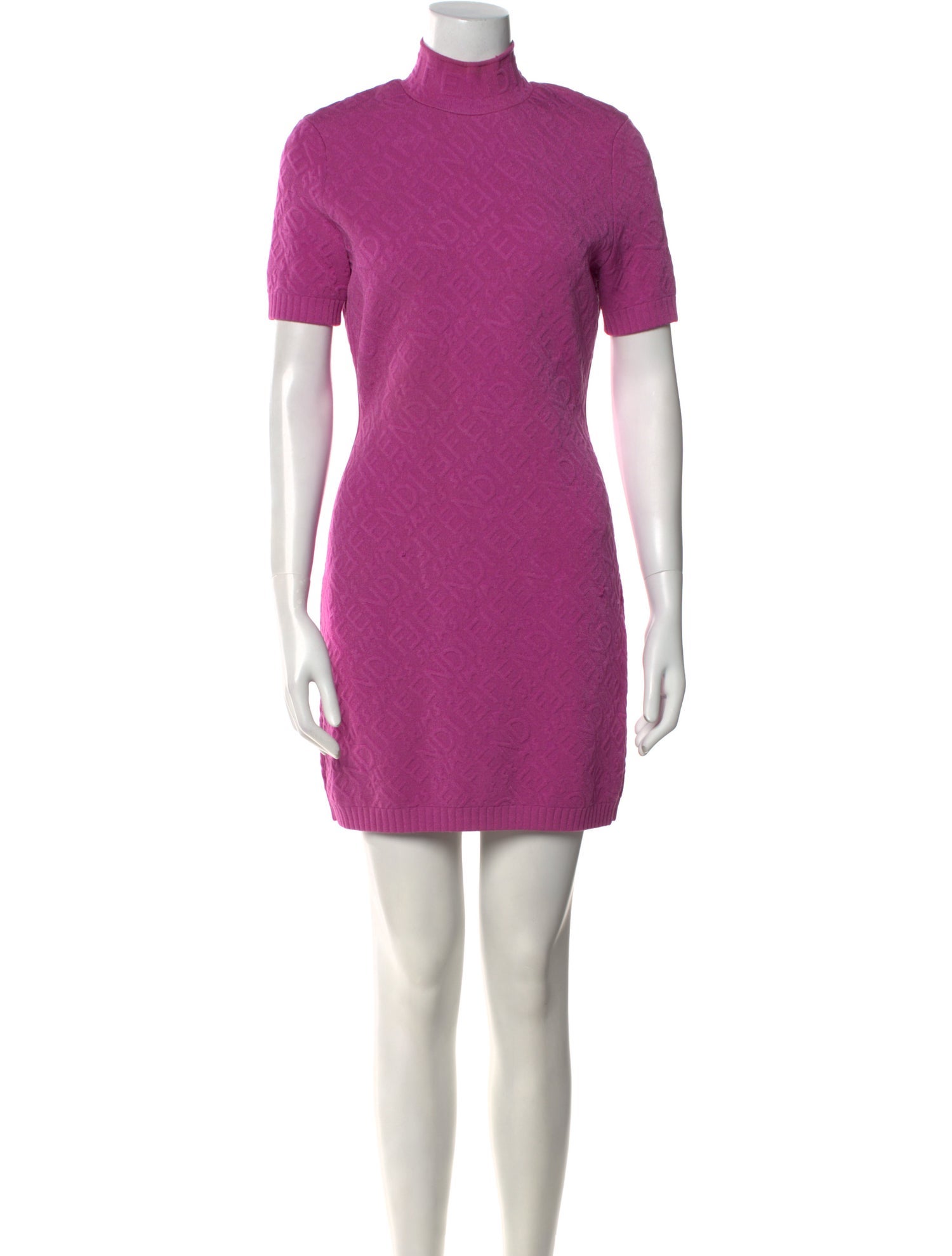 Fendi x Skims Wool Mini Dress