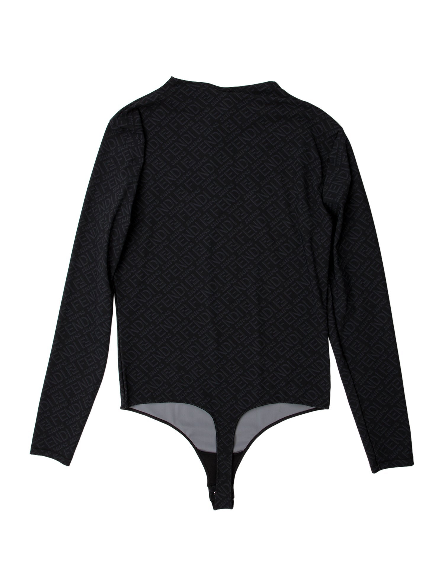 Fendi x Skims Strapless Long Sleeve Bodysuit