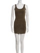 Fendi x Skims Scoop Neck Mini Dress