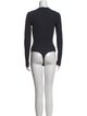 Fendi x Skims Mock Neck Long Sleeve Bodysuit