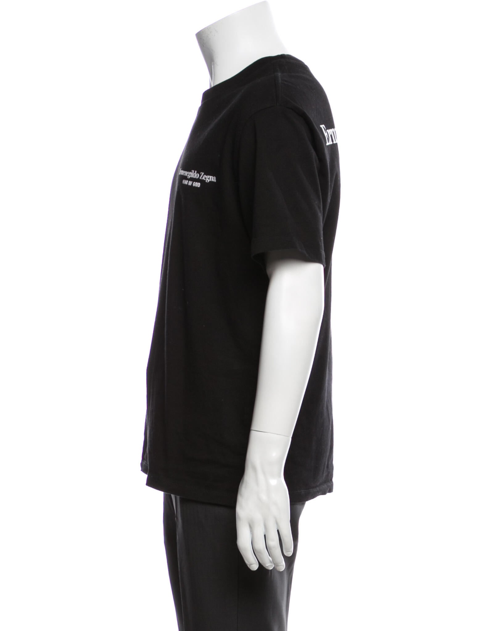 Fear of God x Ermenegildo Zegna Graphic Print Crew Neck T-Shirt