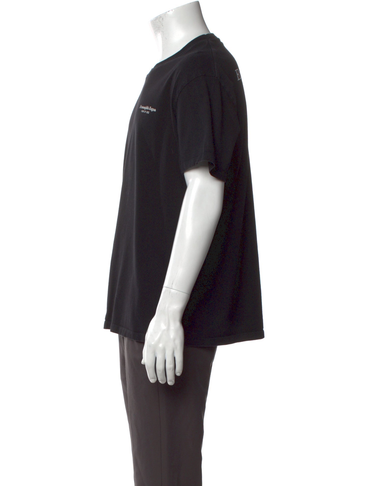 Fear of God x Ermenegildo Zegna Graphic Print Crew Neck T-Shirt