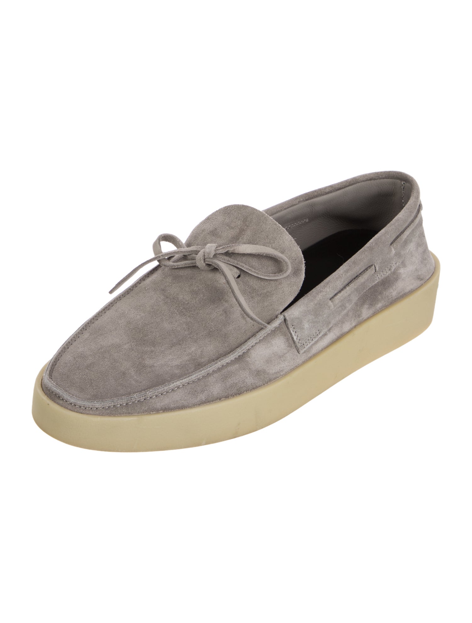 Fear of God x Ermenegildo Zegna Suede Boat Shoes