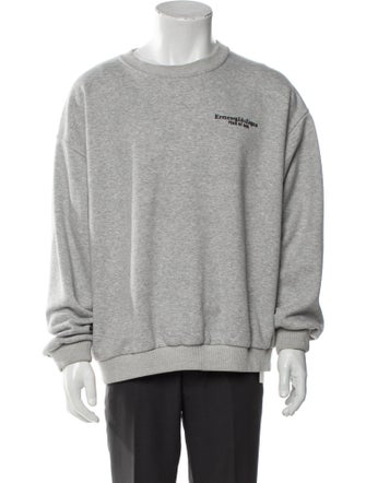 Fear of God x Ermenegildo Zegna Graphic Print Crew Neck Pullover