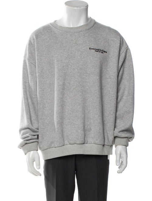 Fear of God x Ermenegildo Zegna Graphic Print Crew Neck Pullover