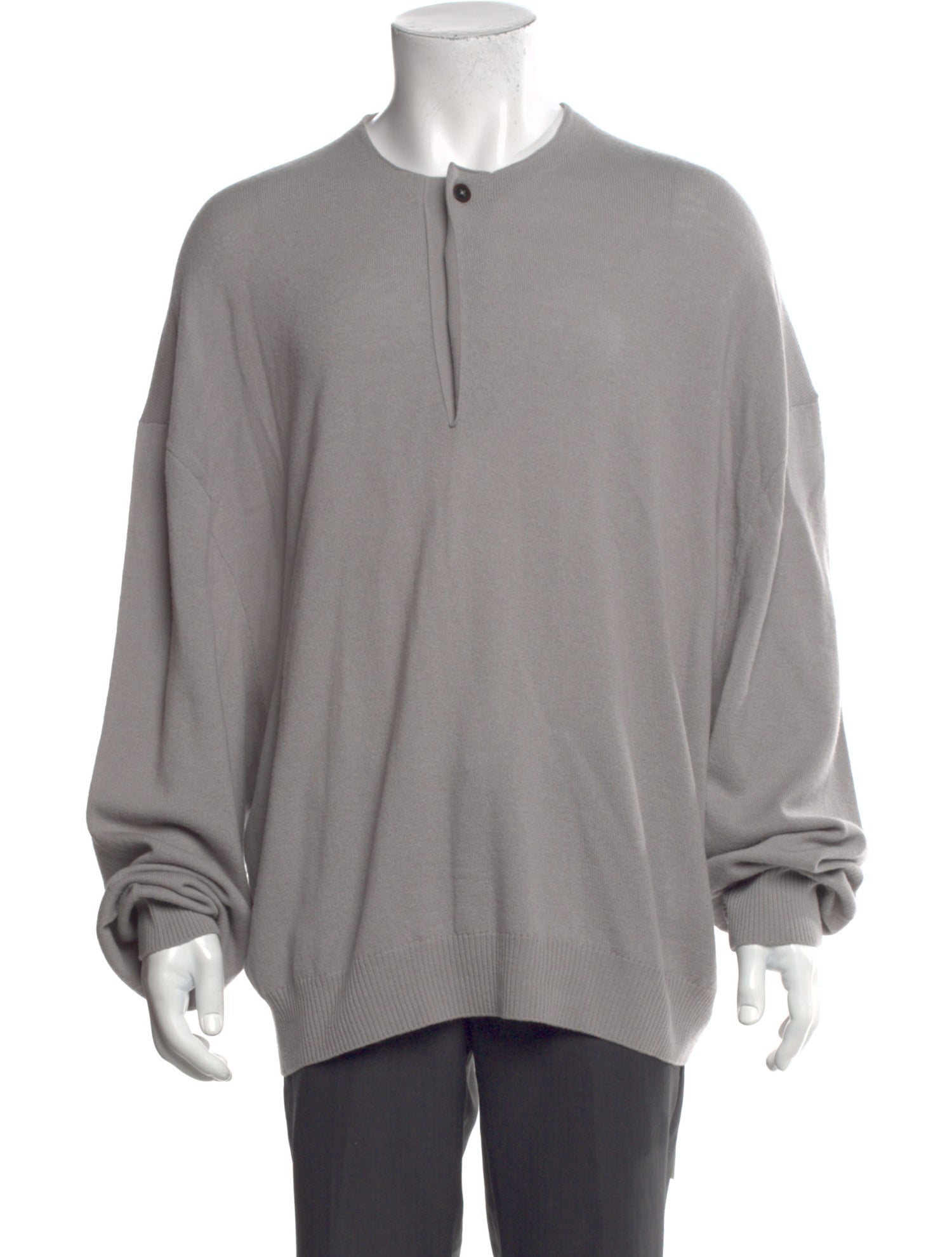 Fear of God x Ermenegildo Zegna Wool Crew Neck Polo Sweater