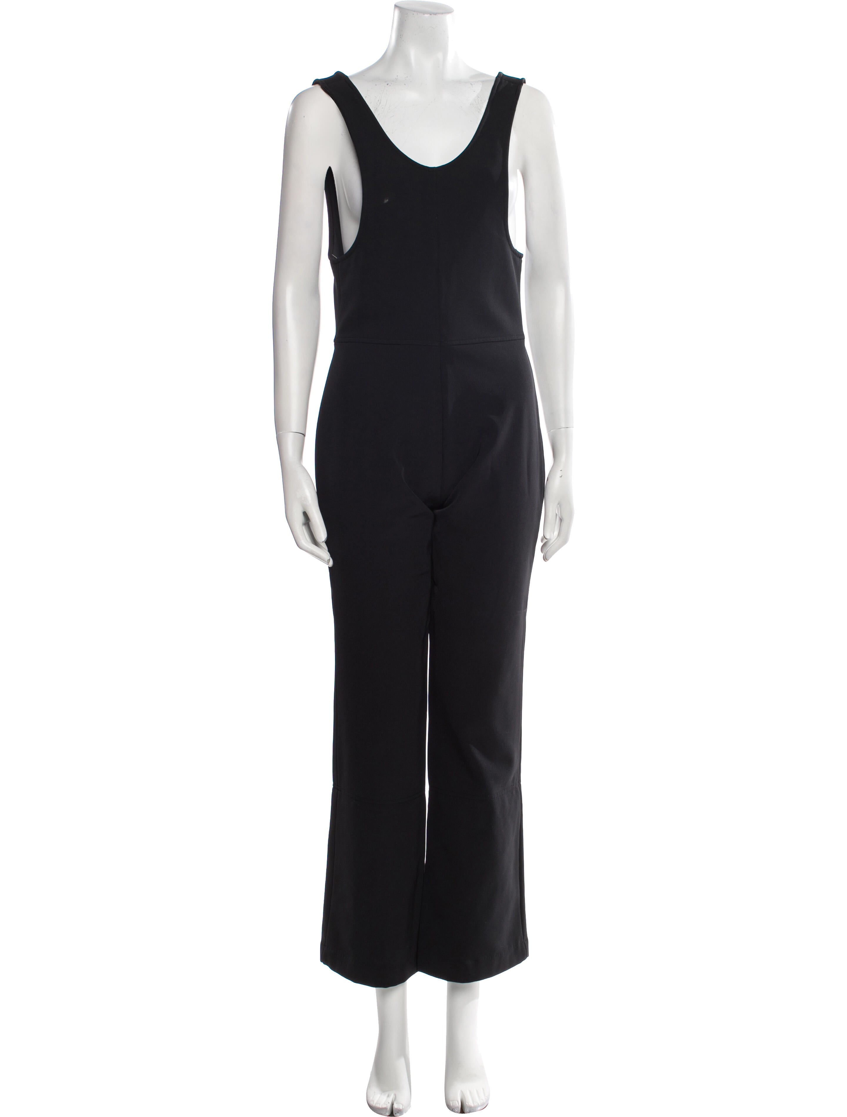 Fera Nylon Scoop Neck Jumpsuit