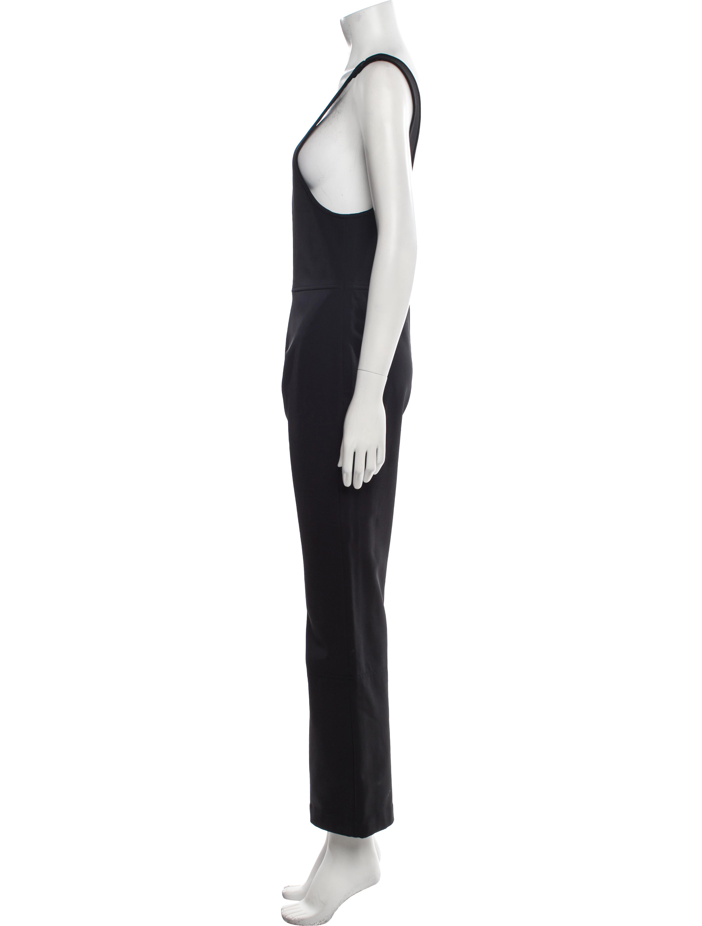 Fera Nylon Scoop Neck Jumpsuit