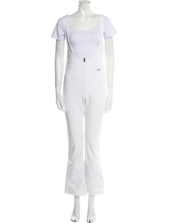 Fera Nylon Square Neckline Jumpsuit