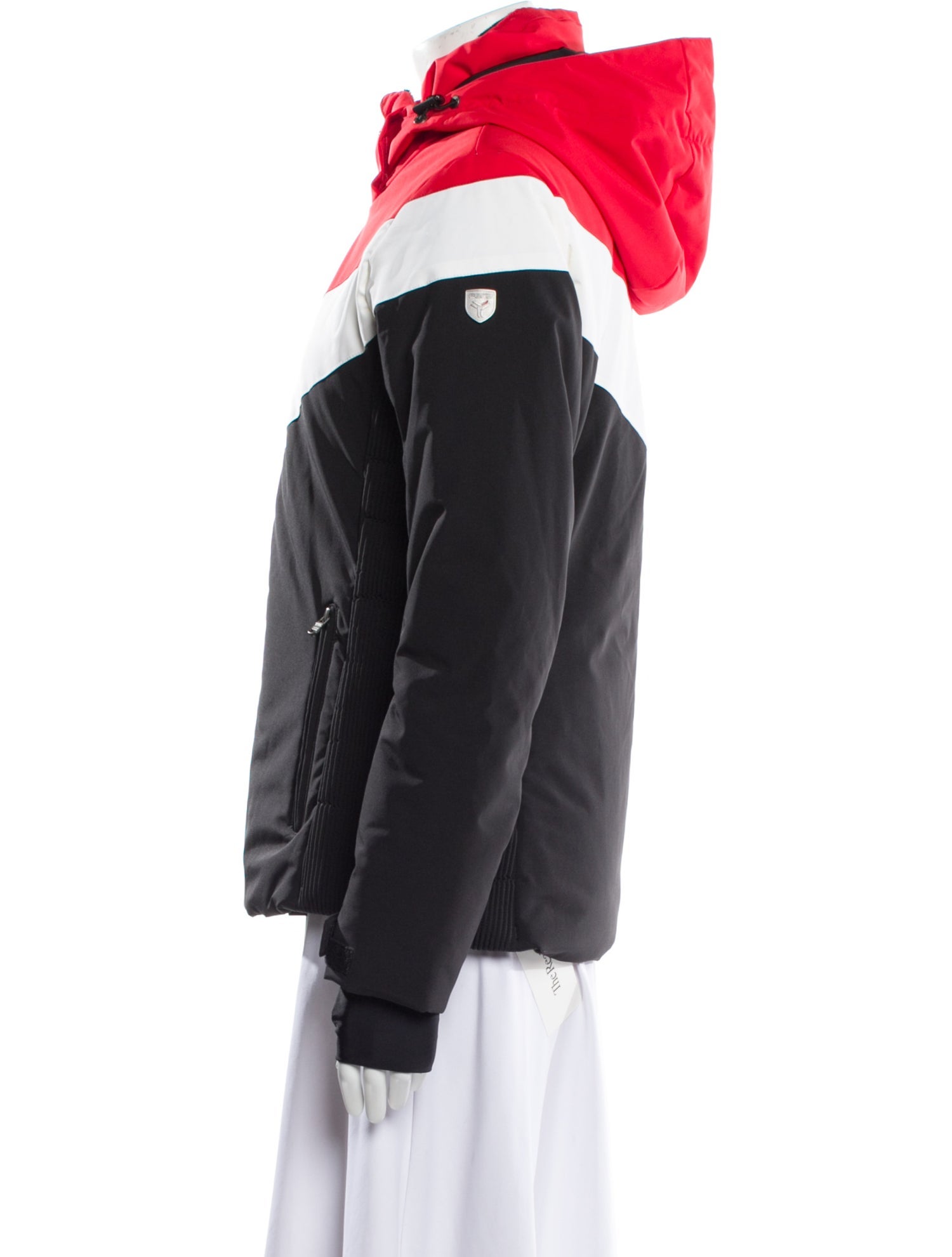 Fera Colorblock Pattern Coat