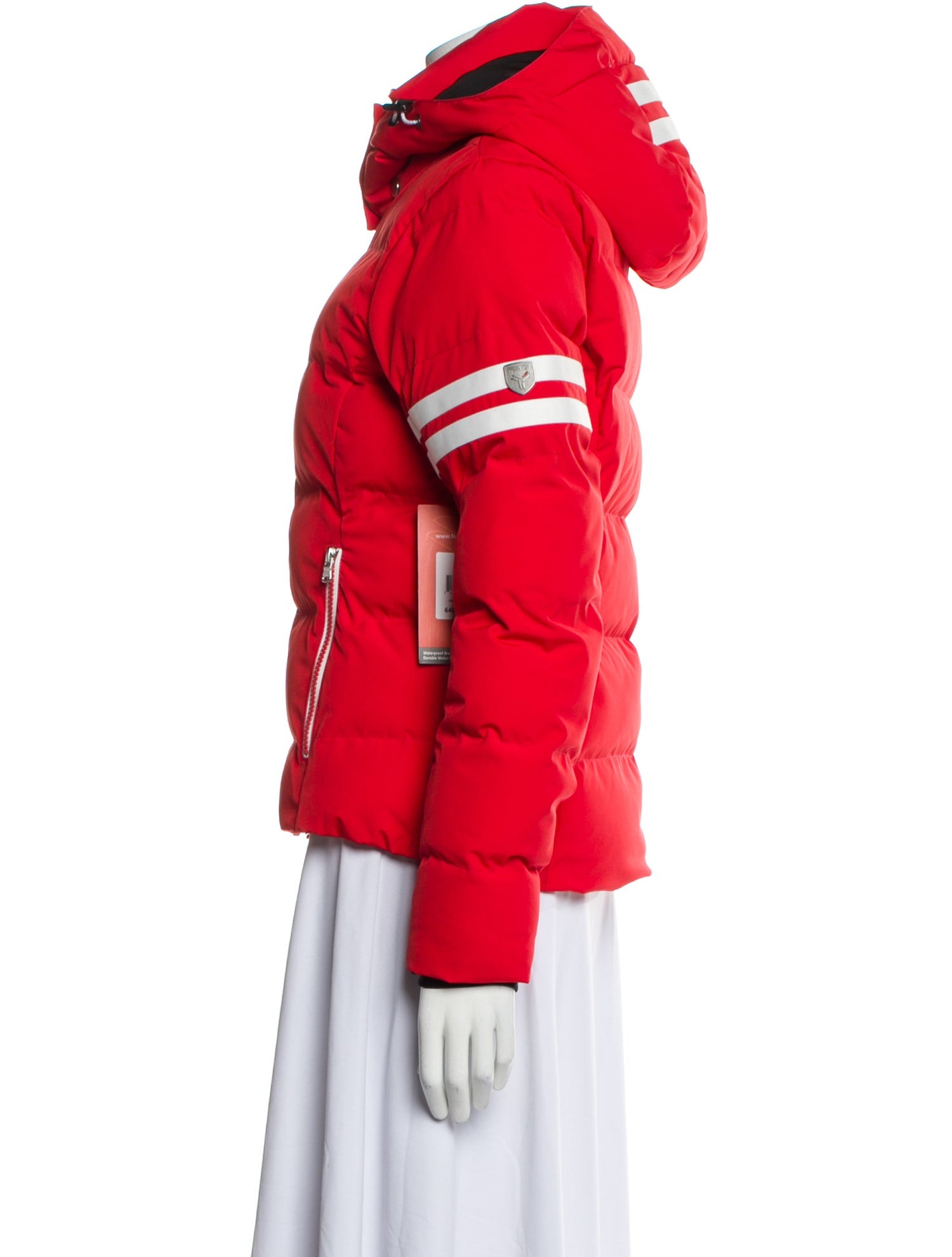 Fera Striped Down Jacket w/ Tags