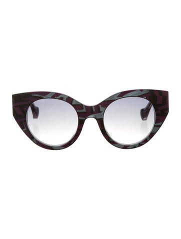 Fendi x Thierry Lasry 2016 Fanny Cat-Eye Sunglasses