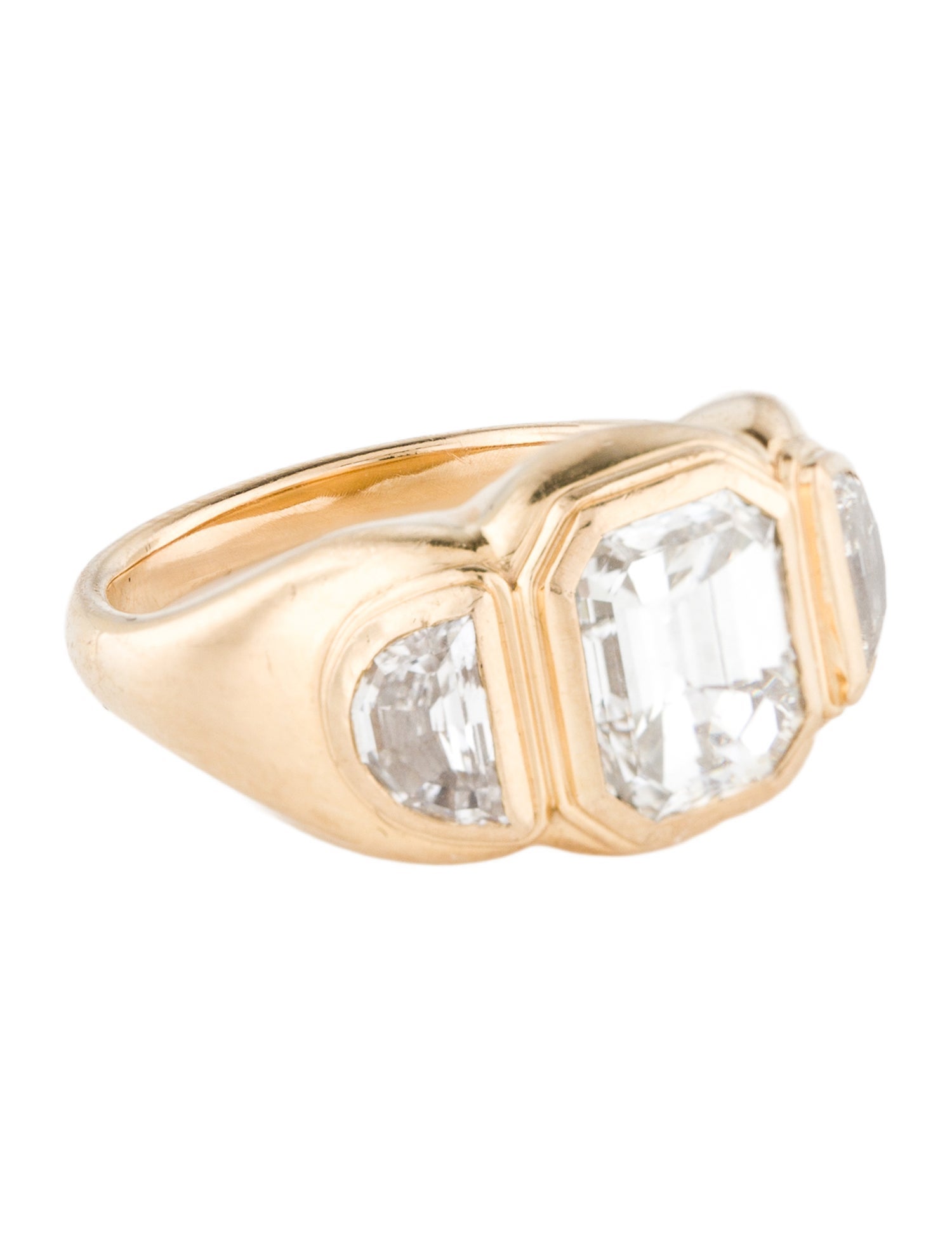 Fewer Finer 14K Diamond Ring