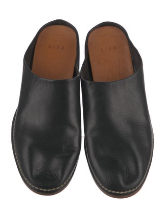 Feit Leather Mules