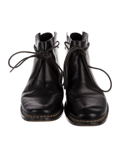 Feit Leather Lace-Up Boots
