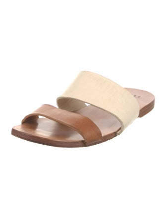 Feit Leather Slides