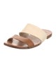 Feit Leather Slides