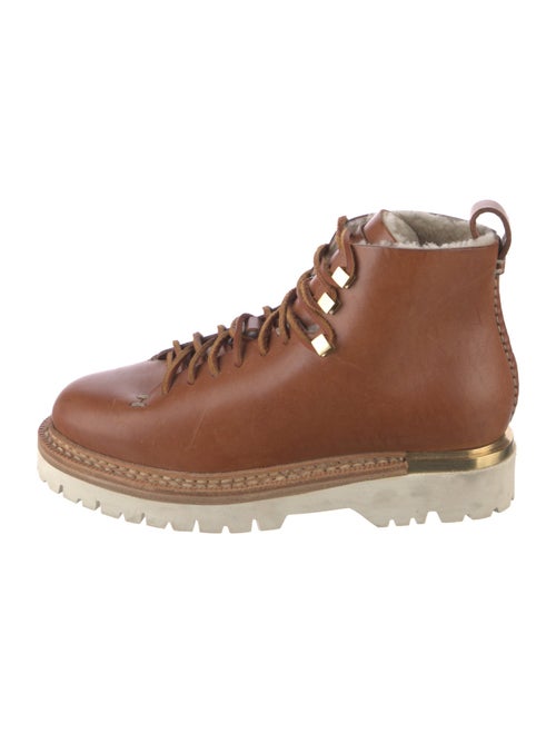 Feit Leather Whipstitch Trim Hiking Boots