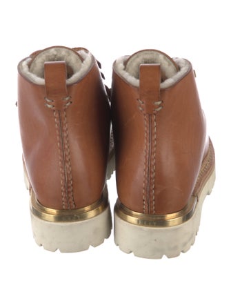 Feit Leather Whipstitch Trim Hiking Boots