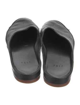 Feit Leather Mules