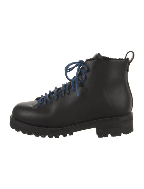 Feit Leather Combat Boots