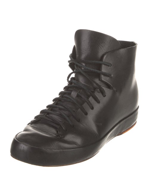 Feit Leather Lace-Up Boots