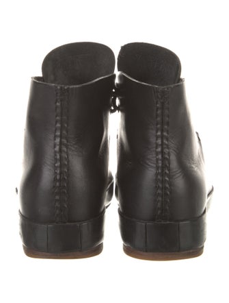 Feit Leather Lace-Up Boots