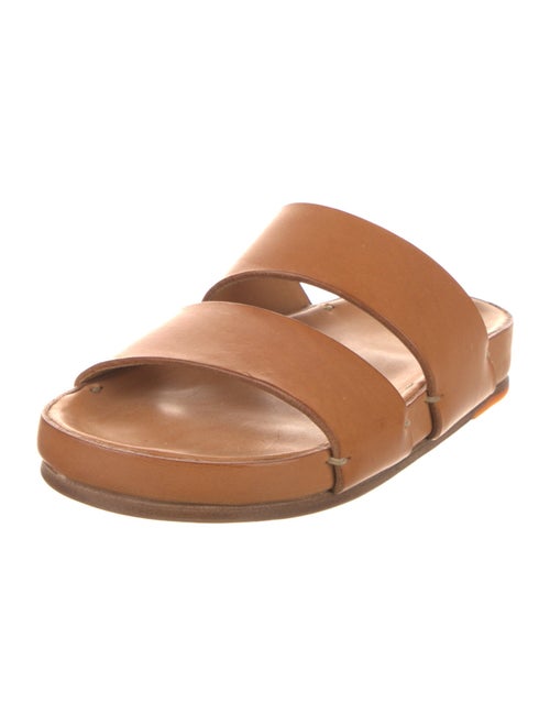 Feit Leather Slides